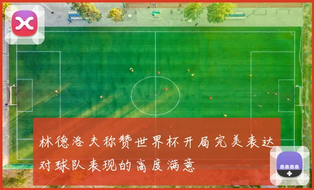 林德洛夫称赞世界杯开局完美表达对球队表现的高度满意